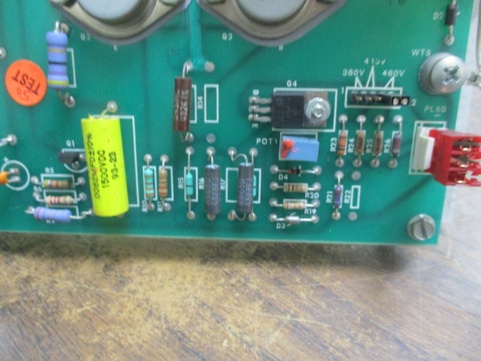 Vee-Arc Discharge Board 930-111 Used