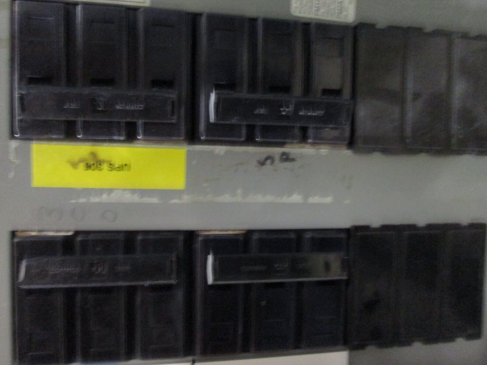 Challenger Main Circuit Breaker Panel PM1A 225A Main CED3225 208Y/120V 3Ph 3W