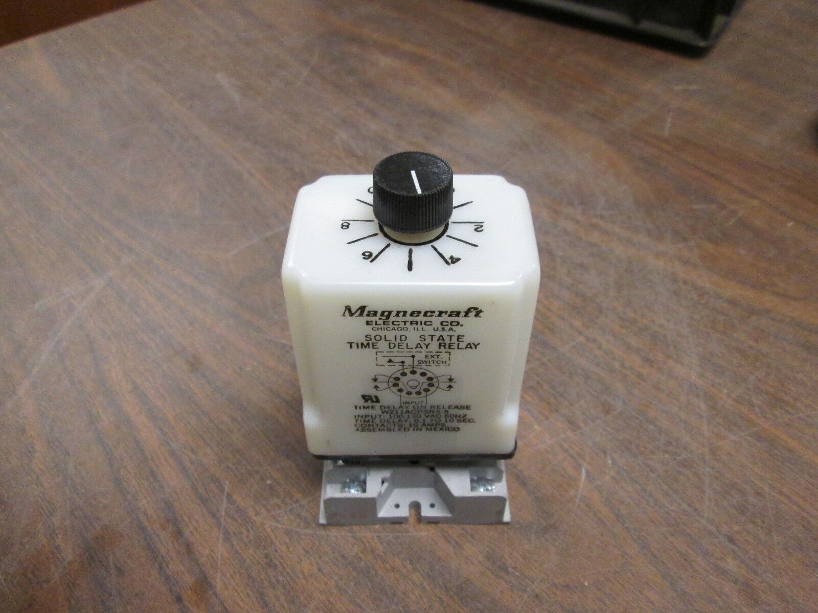 Potter & Brumfield Time Delay Relay W211ACPSRX-5 10A 120VAC Used