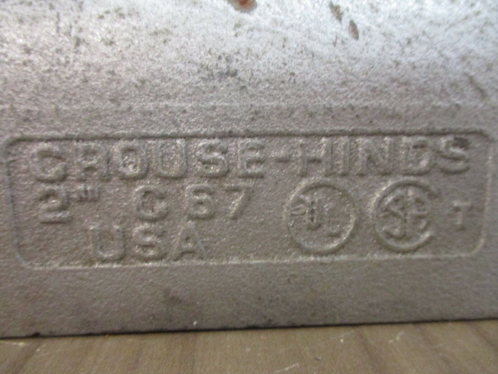 Crouse-Hinds Conduit Body C67 *Lot of 4* Used