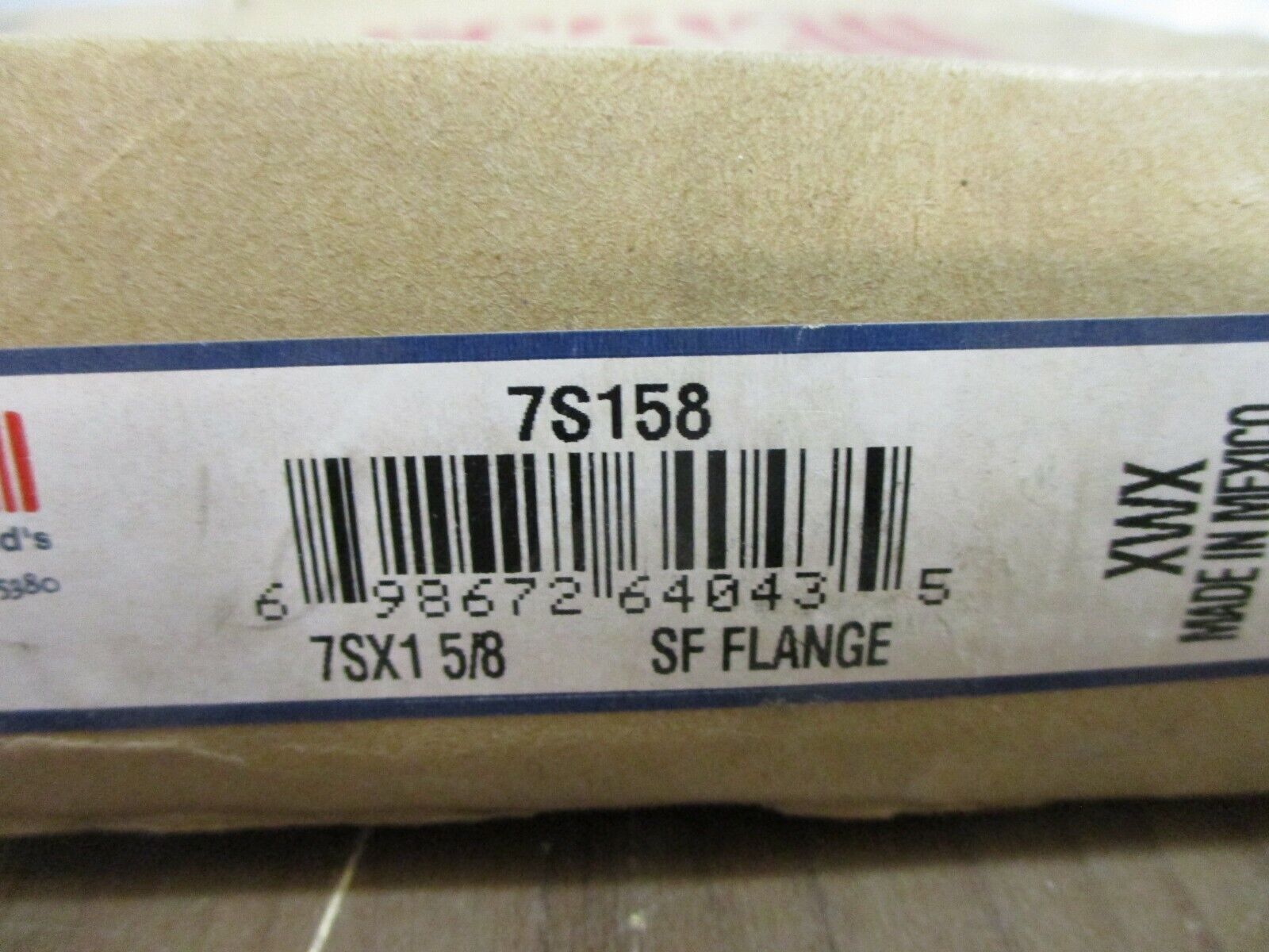 TB Woods SF Flange 7S158 75 x 1 5/8 New Surplus