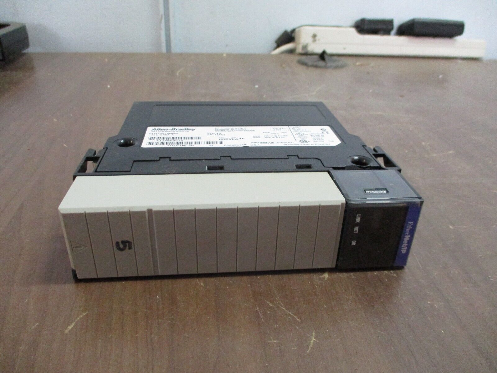 Allen-Bradley Ethernet/IP Comm. Bridge Module 1756-ENBT Ser. A F/W Rev: 4.003