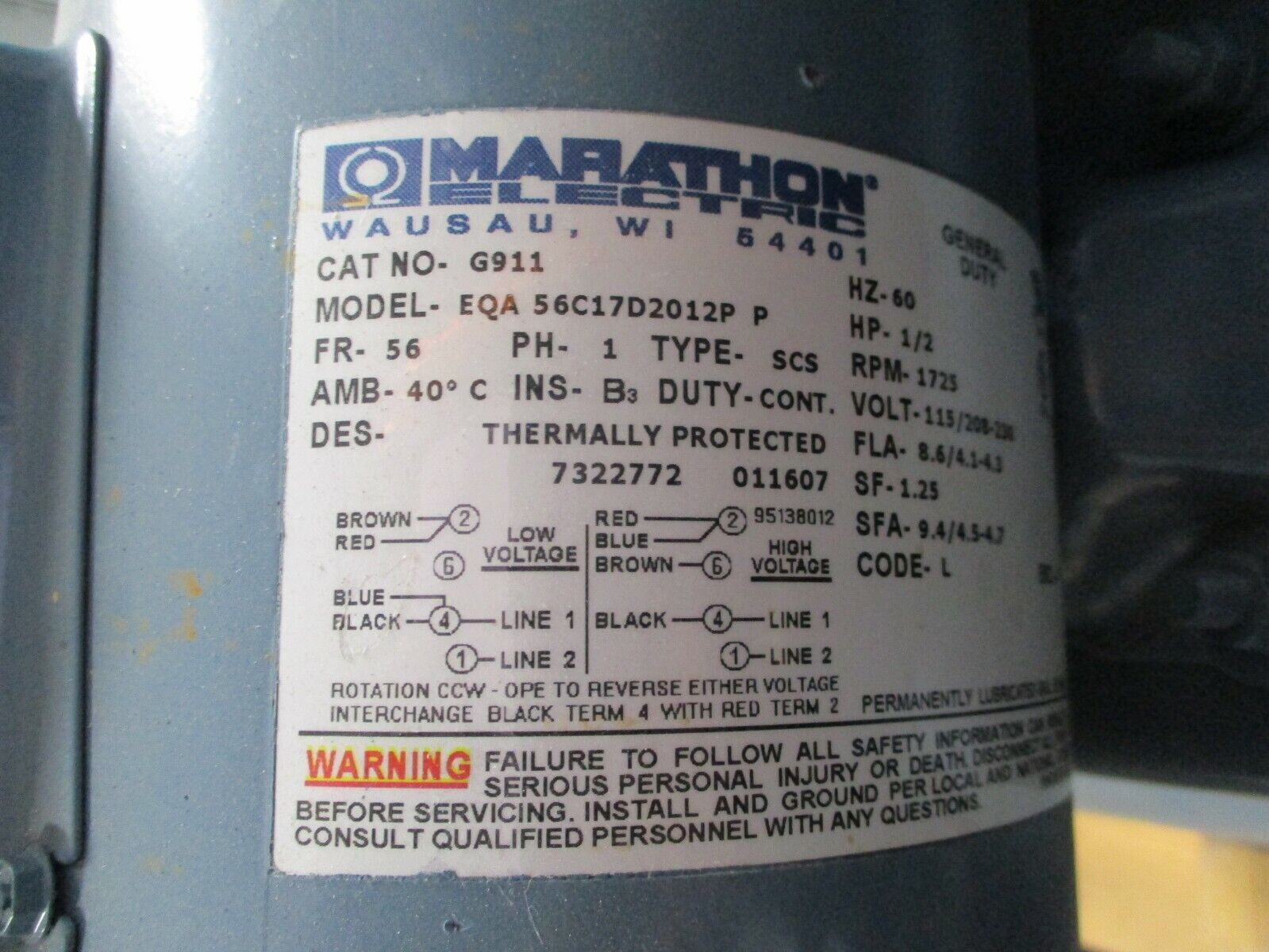 General Air Tank Mounted Air Compressor LT29050A 1/2HP 115/208-230V 1Ph 50PSI