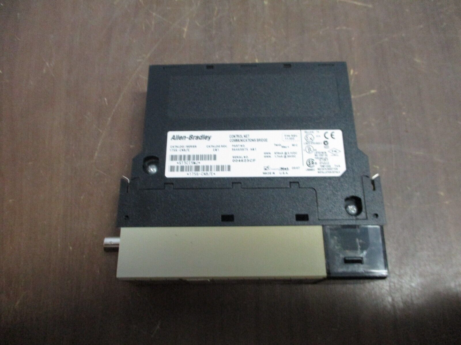 Allen-Bradley ControlLogix Control Net Comm. Bridge Module 1756-CNB/D Rev.E01