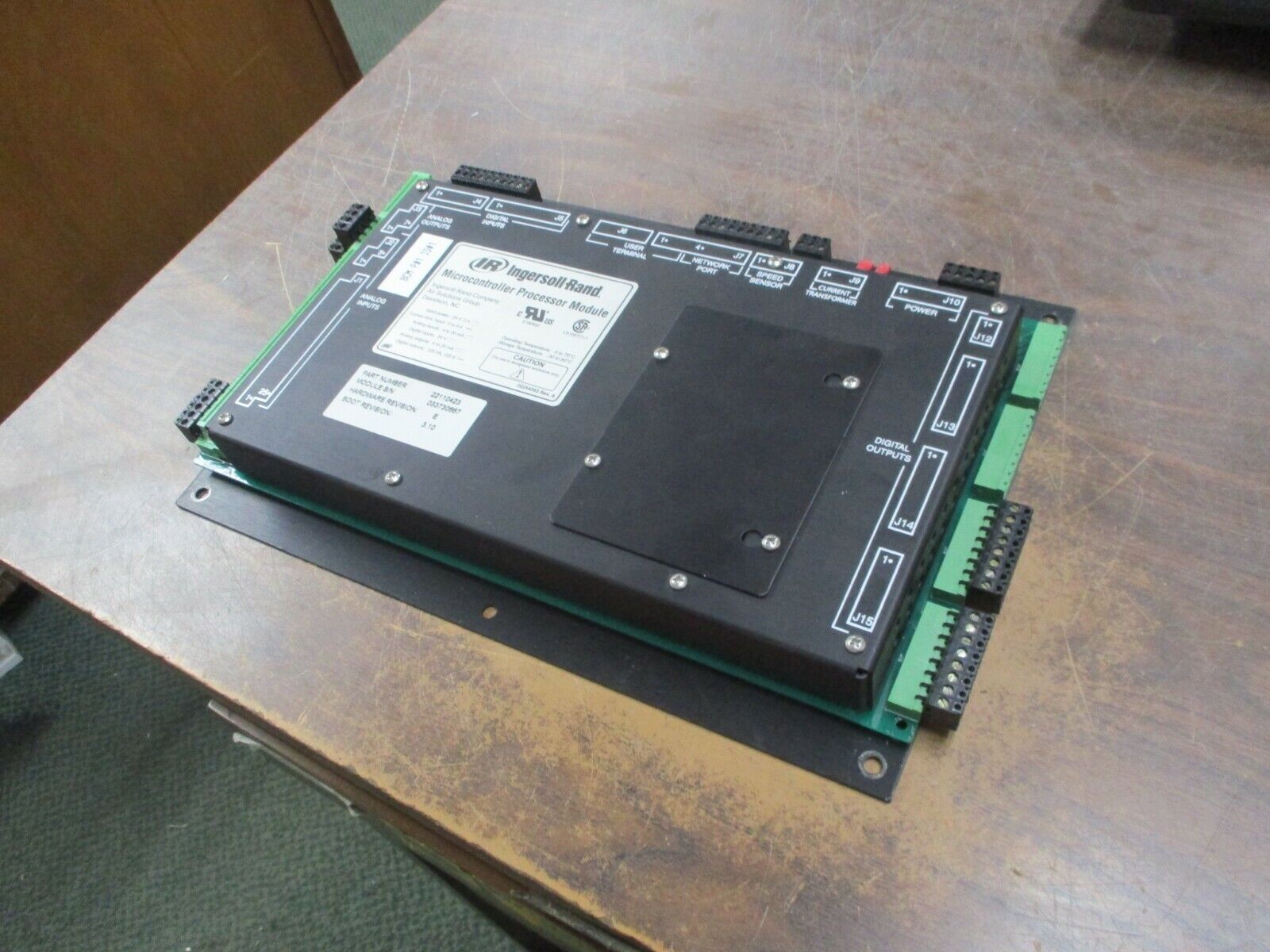 Ingersoll Rand Microcontroller Processor Module 22110423 H/W Rev:E Boo