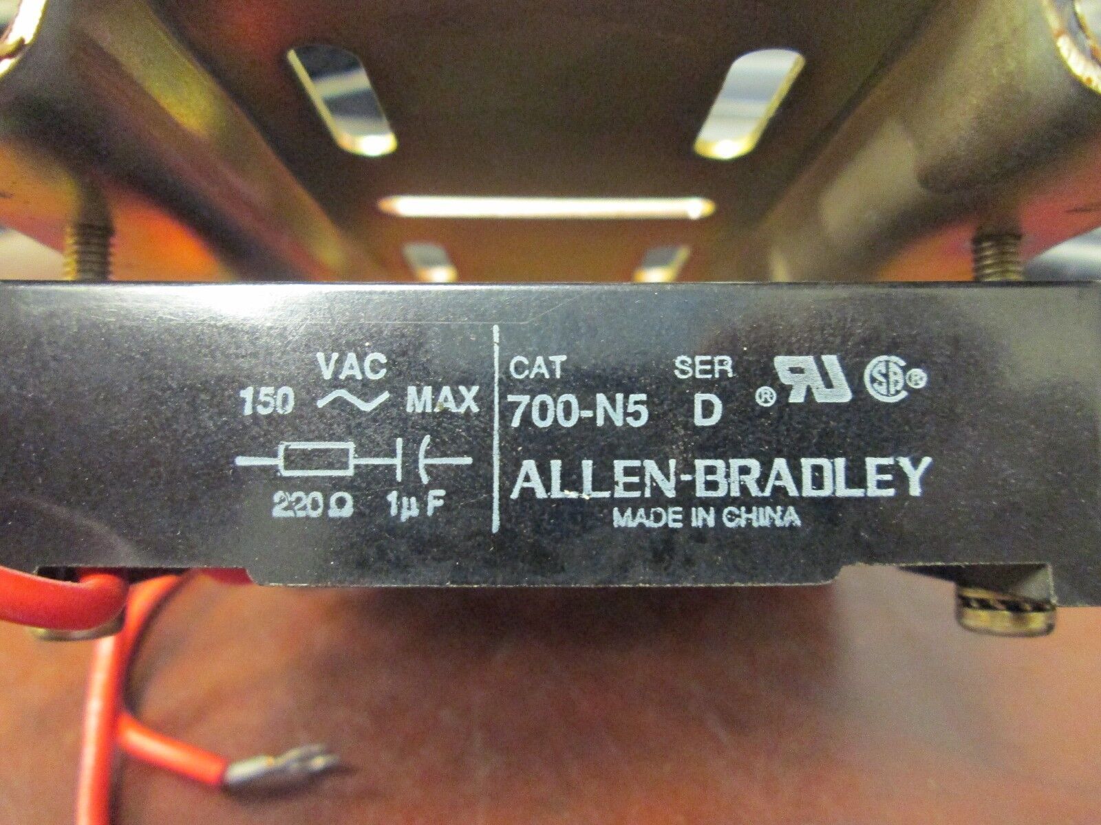Allen-Bradley Surge Suppressor 700-N5 150V *Lot of 8* (4 Pairs) Used