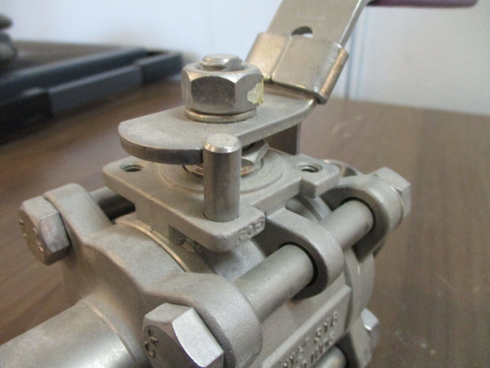 Bradford KF Two-Way Encapsulated Ball Valve Size: 1½" 316 Stainless Steel Used
