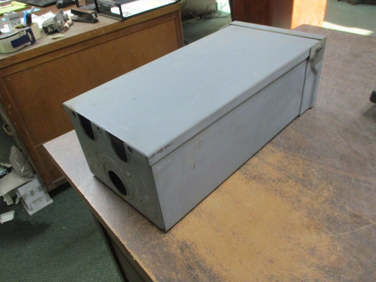 Square D 3R Servicepak Power Outlet PAK-1004C Ser E2 100A Main 120/240V 1Ph Used