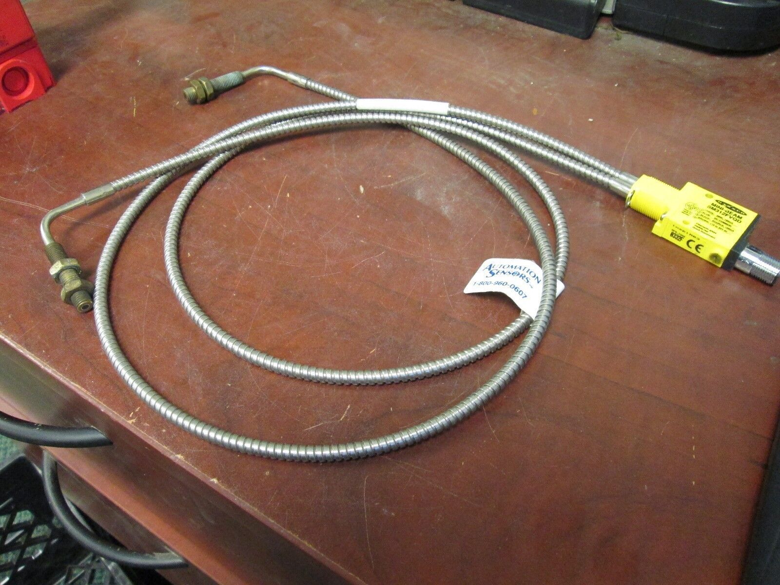 Banner Mini-Beam SM312FVQD Photoelectric Sensor Used