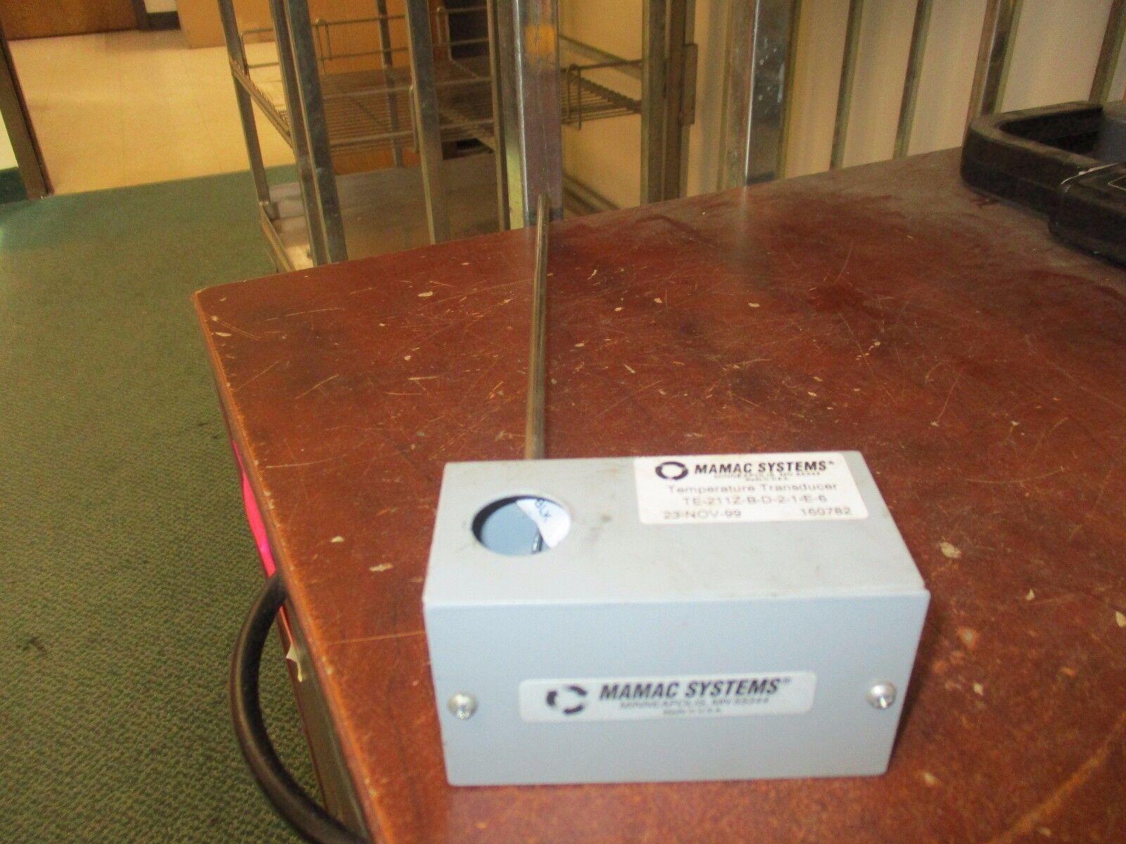 Mamac Systems Temperature Tranducer TE-211Z-B-D-2-1-E-6 Used