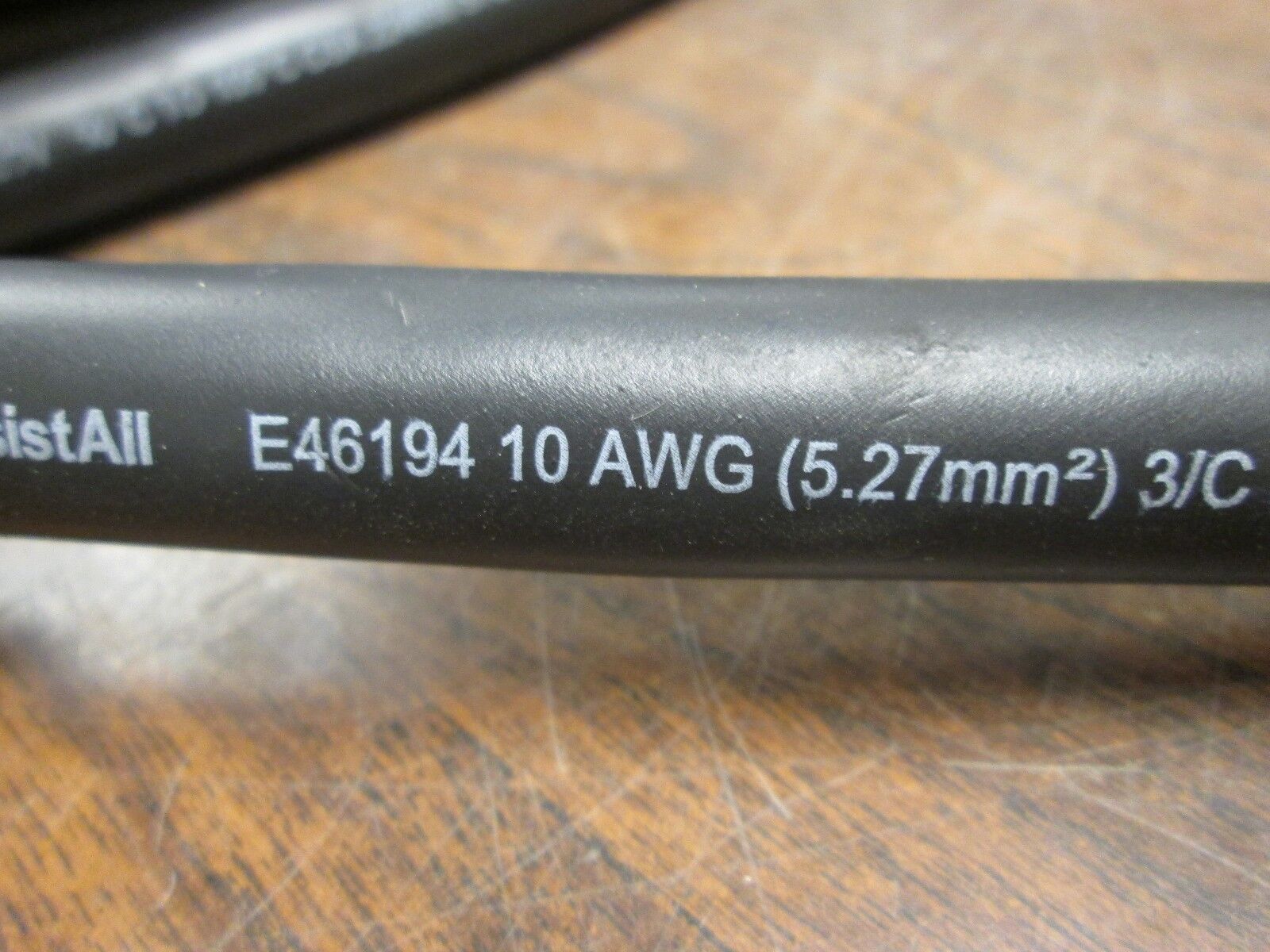 Southwire 3 Conductor Wire E46194 10AWG CU Approx. 23.5 ft Used