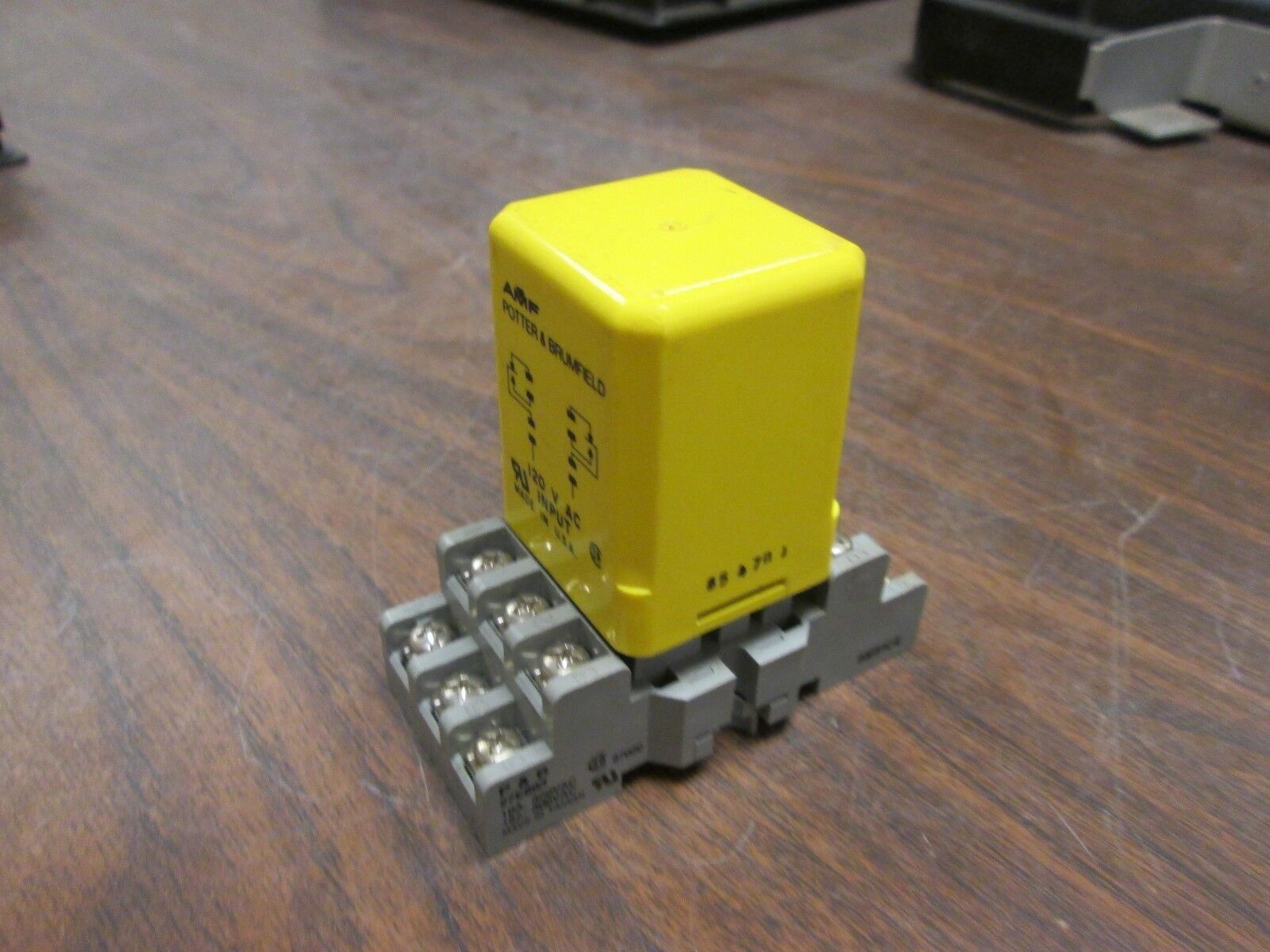 Potter & Brumfield Relay CUA-41-70120 10A 120VAC Used