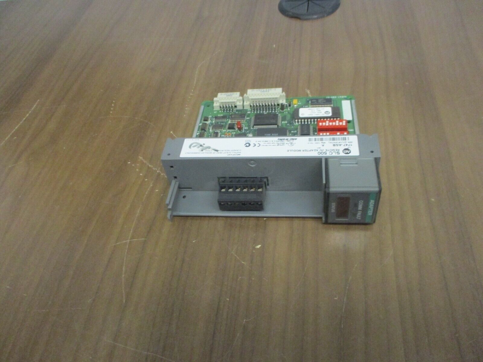 Allen-Bradley SLC 500 Analog Input Module 1747-ASB Ser. A Missing Terminal Cover