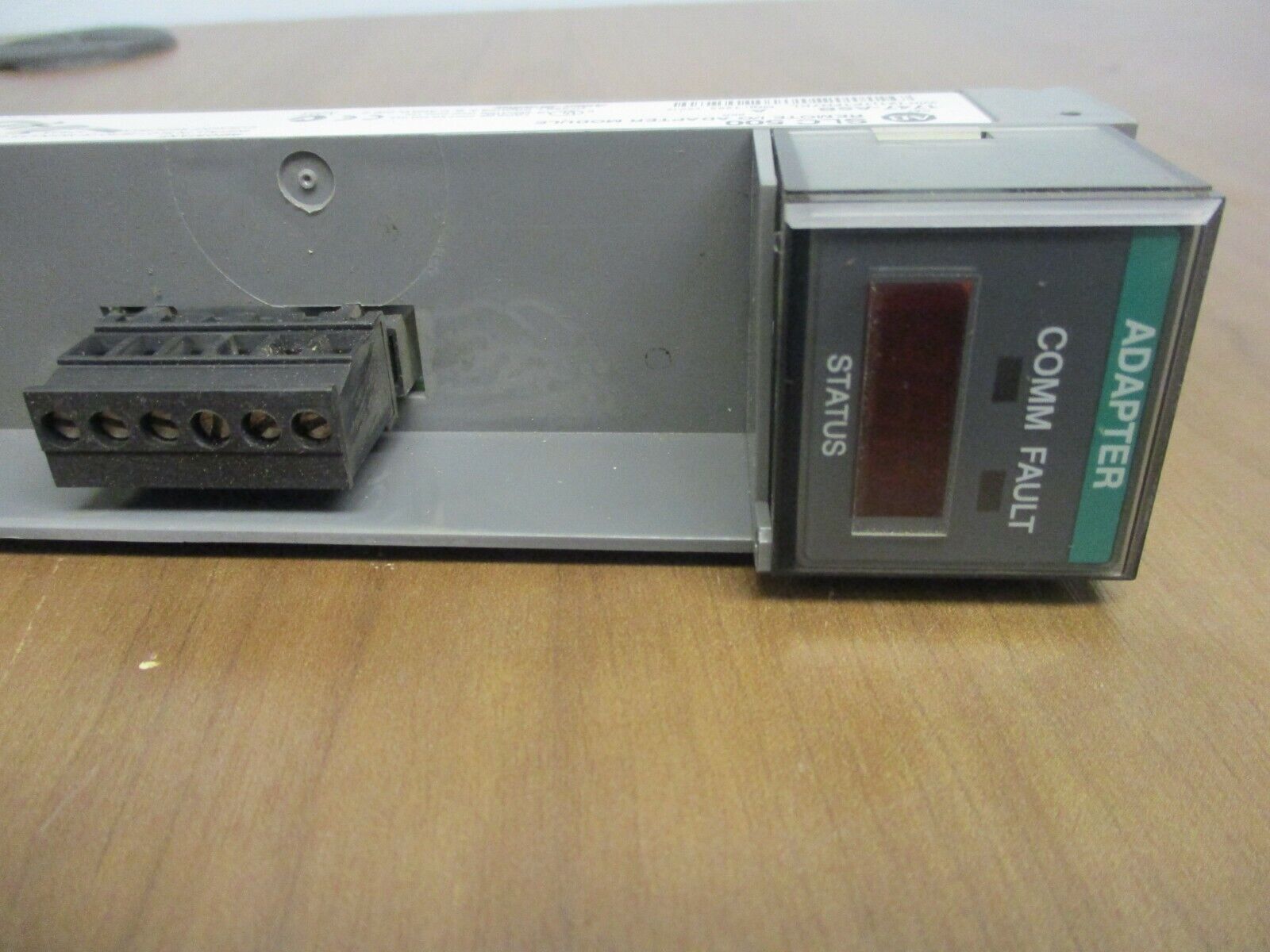 Allen-Bradley SLC 500 Analog Input Module 1747-ASB Ser. A Missing Terminal Cover