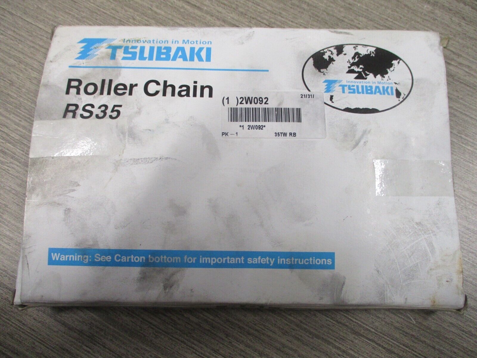 Tsubaki Roller Chain RS35 New Surplus