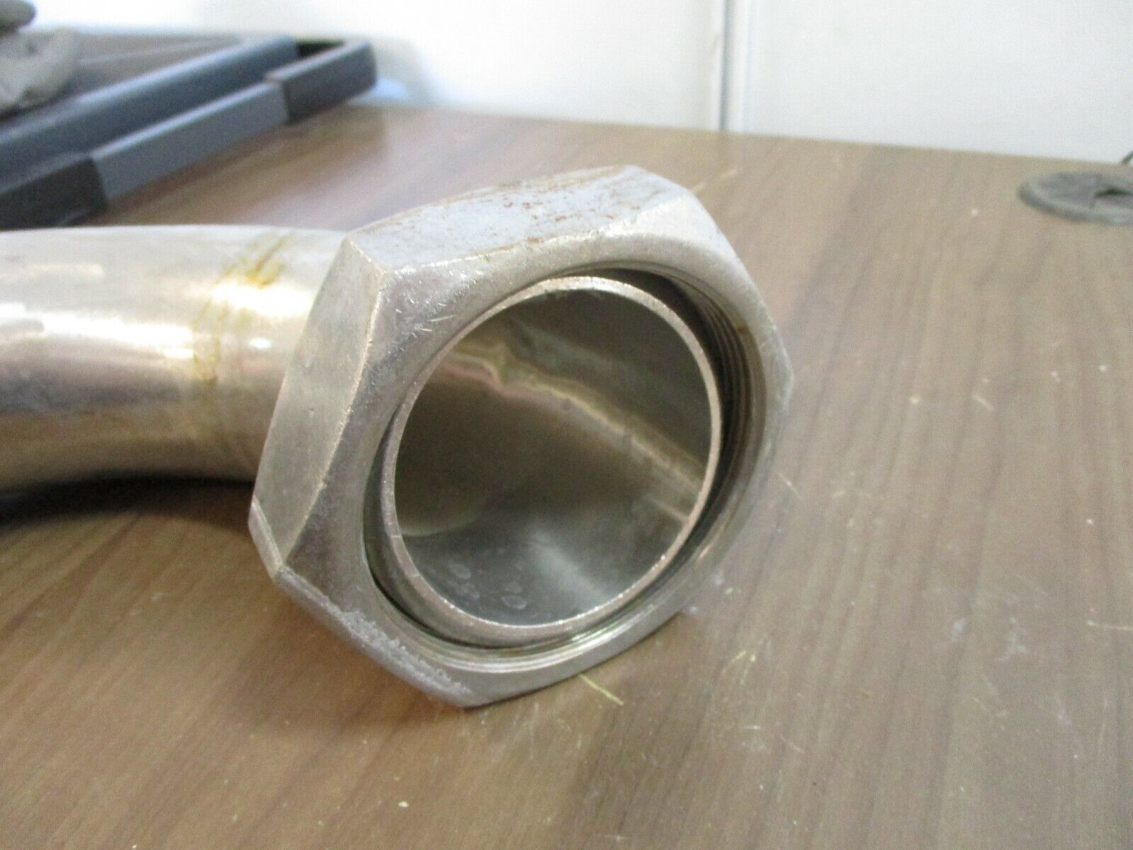 Misc. Brand Stainless Steel 90° Elbow Size: 3" Used