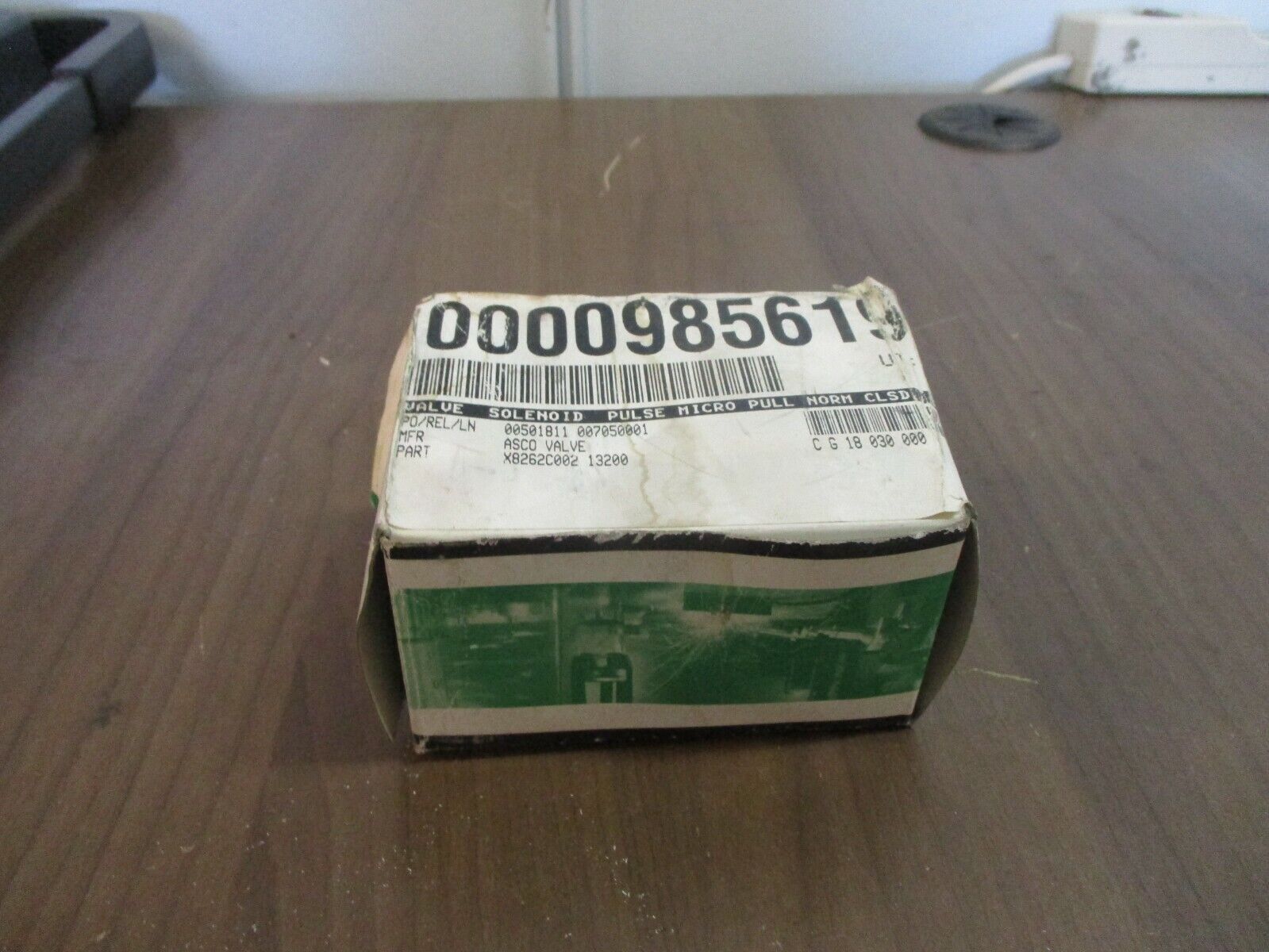 Asco Red Hat Solenoid Valve X8262C00213200 110/120V 50/60Hz New Surplus