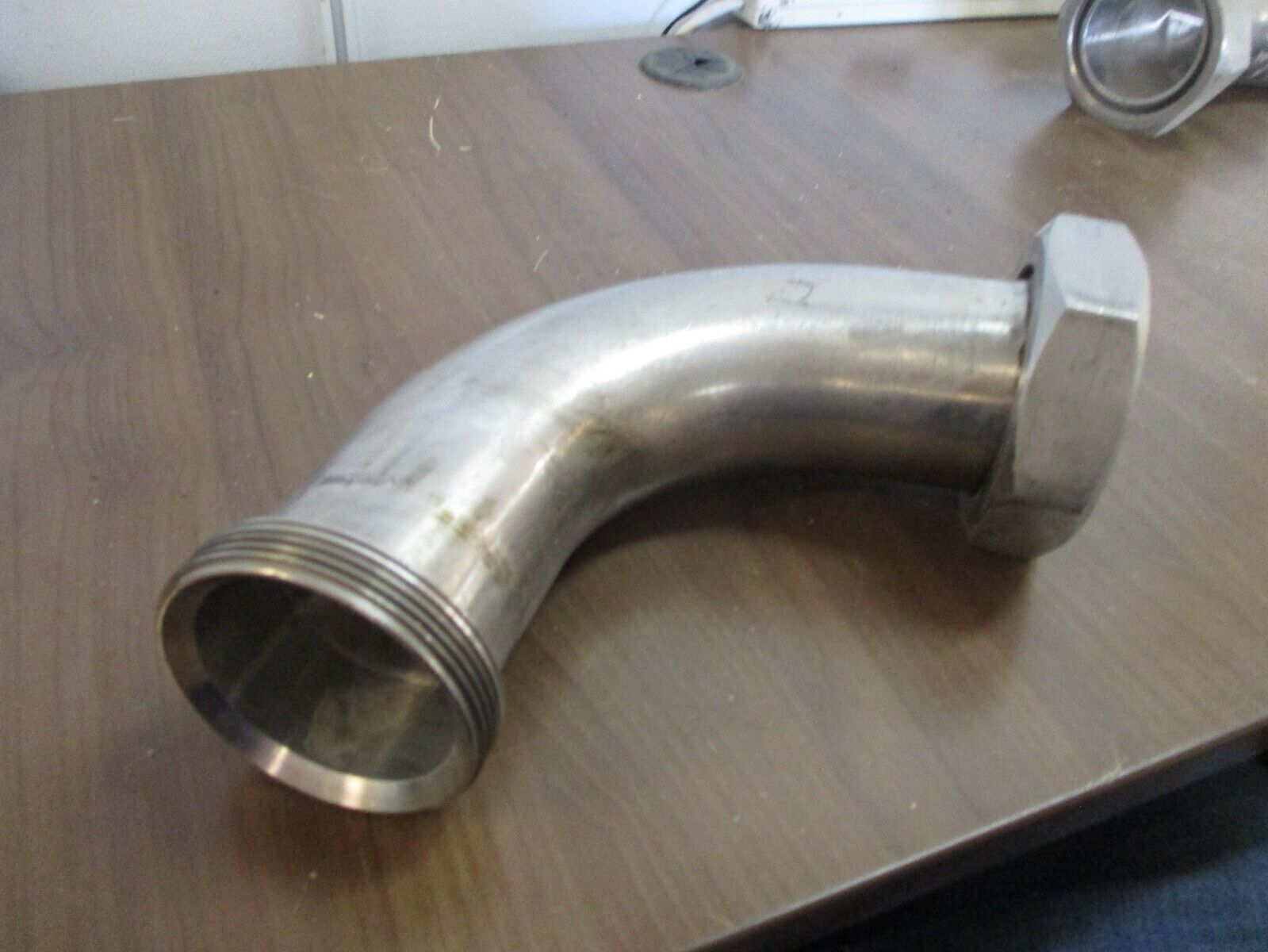 Misc. Brand Stainless Steel 90° Elbow Size: 3" Used