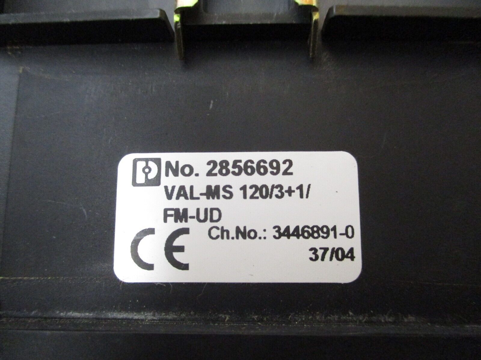 Phoenix Contact Surge Arrester Base VAL-MS 120/3+1/FM-UD Used