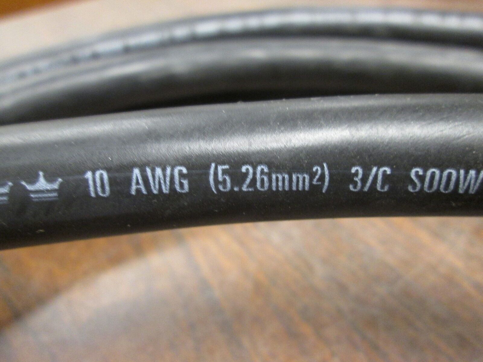 CCI 3 Conductor Wire E54864-L 10AWG CU Approx. 16.5 ft Used
