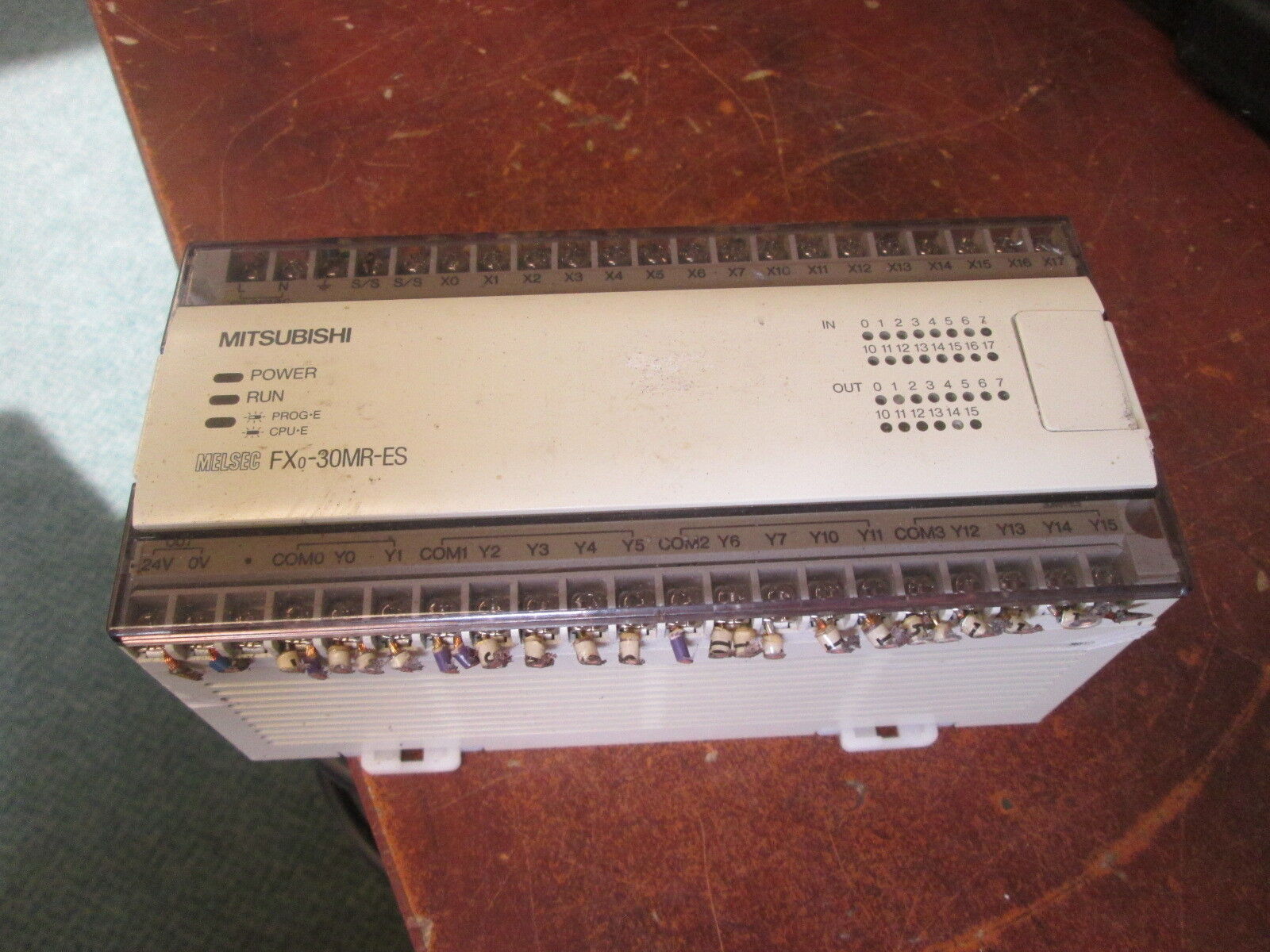 Mitsubishi Programmable Controller FXO-30MR-ES/UL 100-240V 50/60Hz 30VA Used