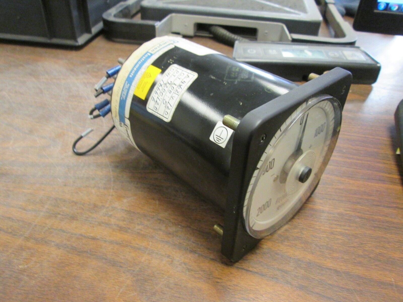 Crompton Kilowattmeter 6969-077 219AQQ.C6 120V 4.62A Used