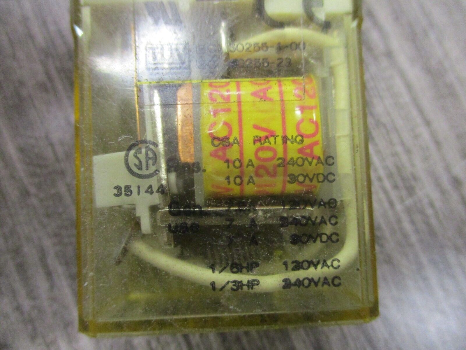Idec Relay RH1B-U 120V Coil *No Base* *Lot of 2* Used