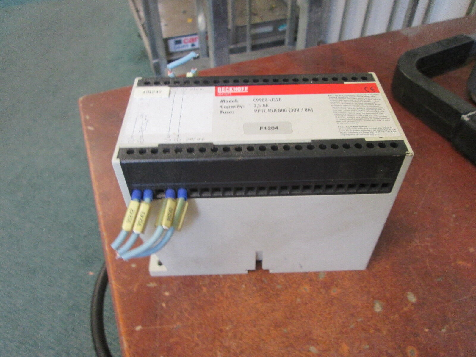 Beckhoff USV/UPS C9900-U320 24V 2.5Ah Used