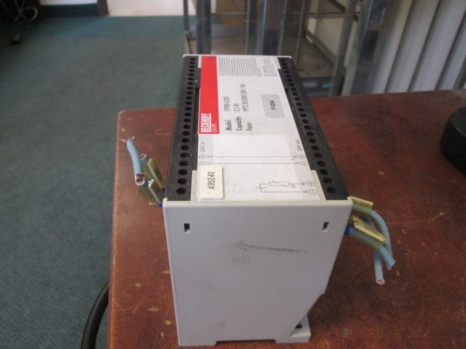 Beckhoff USV/UPS C9900-U320 24V 2.5Ah Used