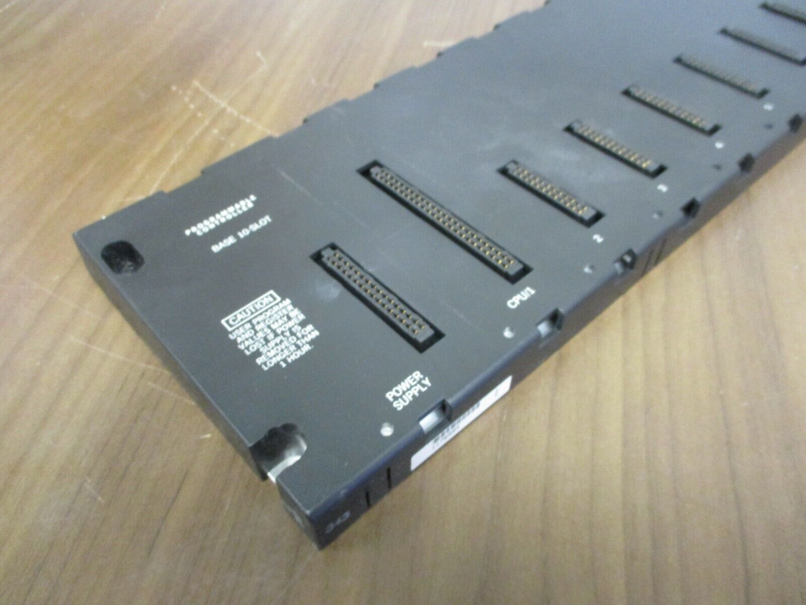 GE Fanuc 10-Slot Base IC693CHS391H Used