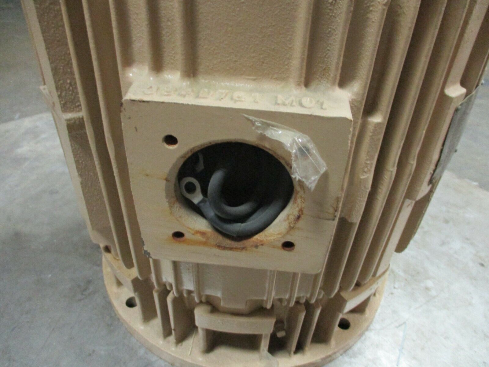 Westinghouse Life-Line T Vertical Mount AC Motor 773B667G02 30HP 1200RPM Used