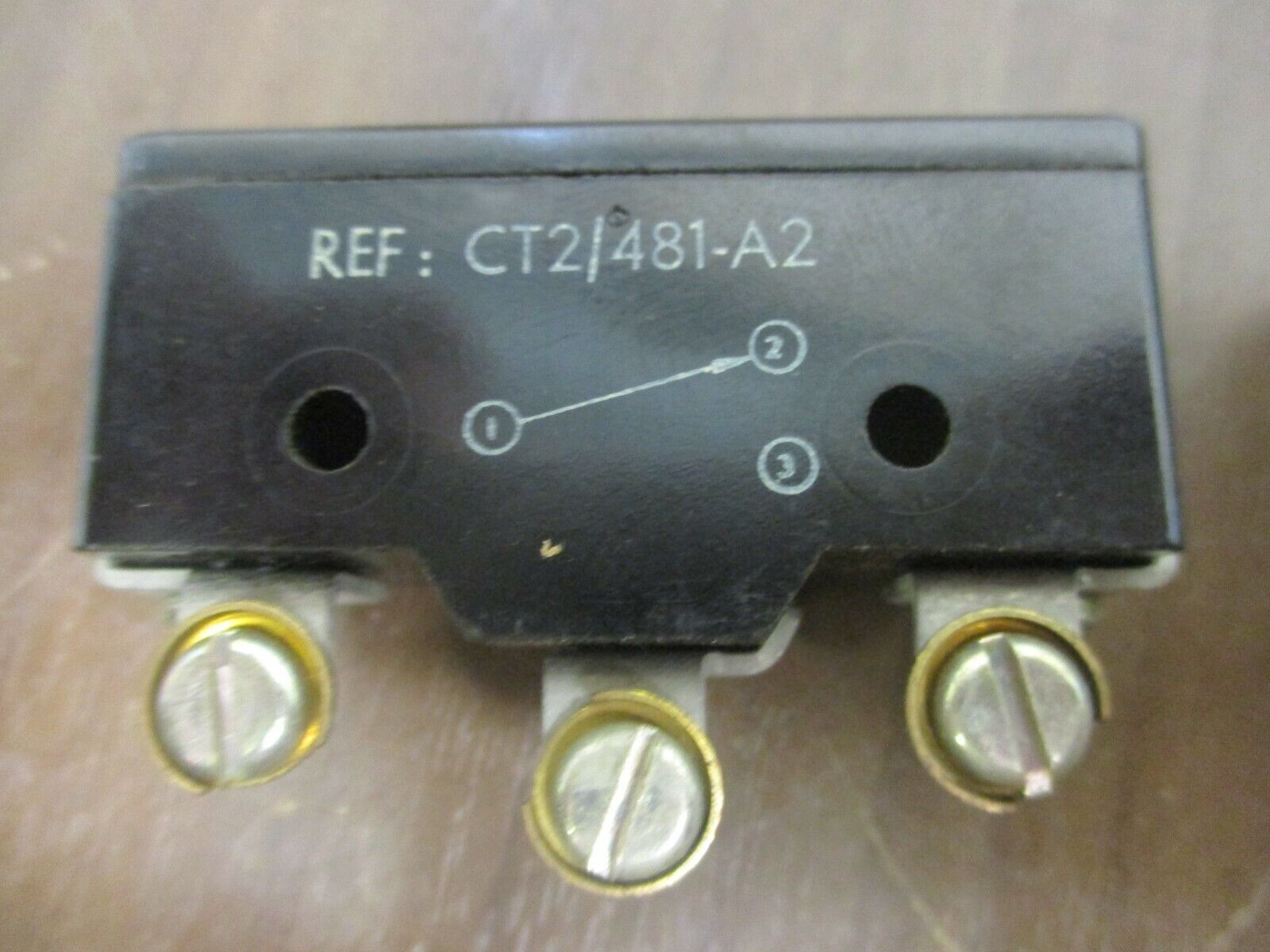 Burgess Micro Switch CT2/481-A2 New Surplus *Box of 3*