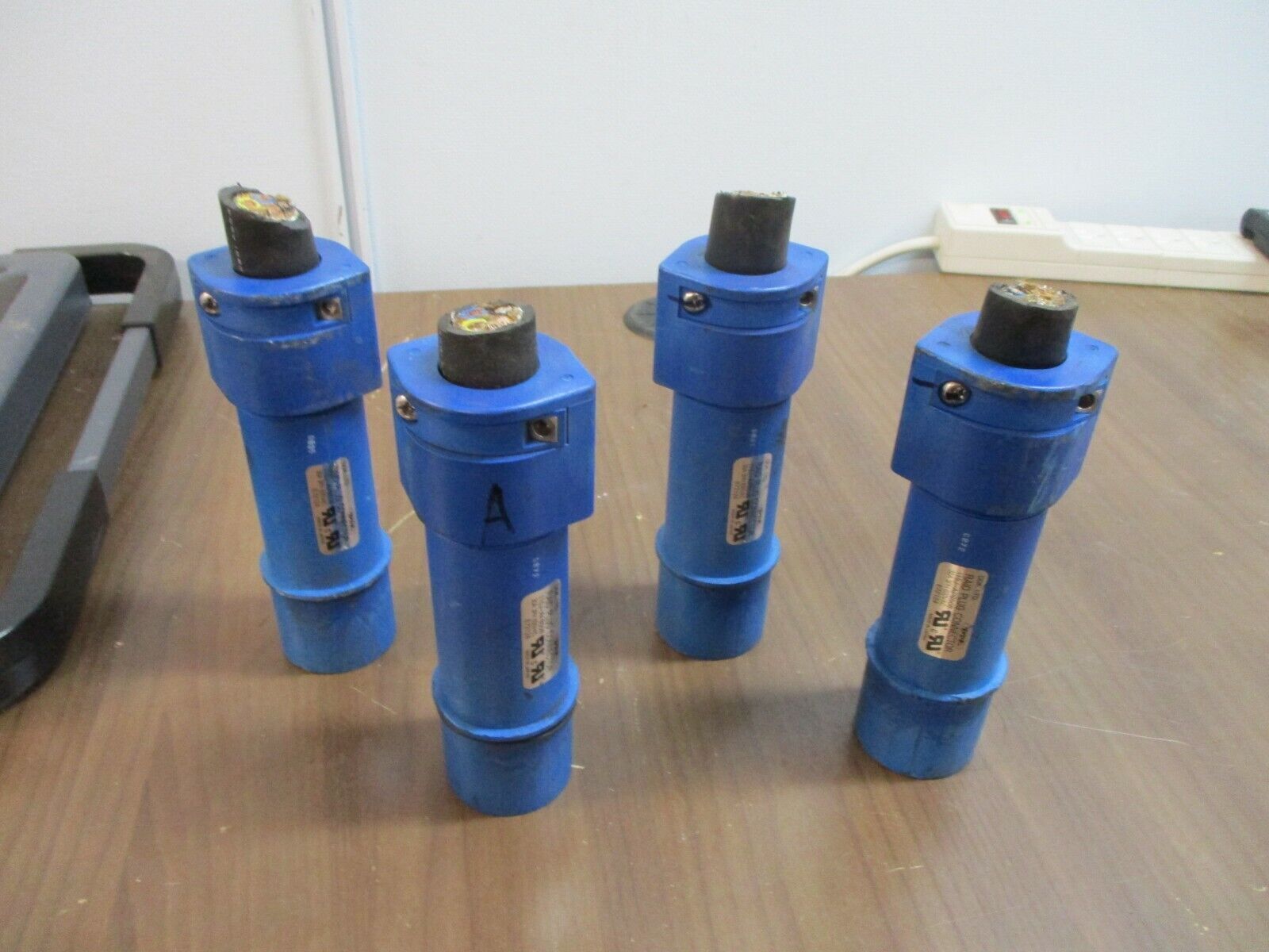 DDK Raid Plug Connector 115J-AP8508 30A 600V 3Ph *No Bushing* *Lot of 4* Used