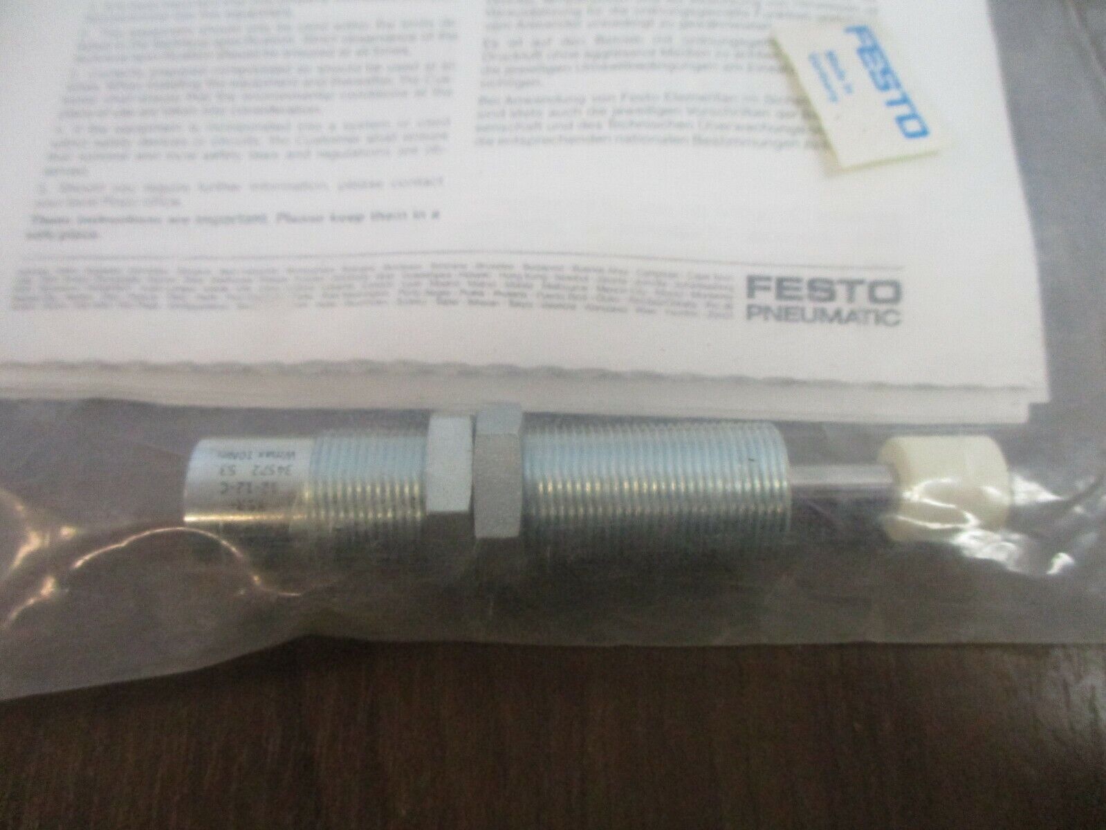Festo Hydraulic Shock Absorber YSR-12-12 C New Surplus
