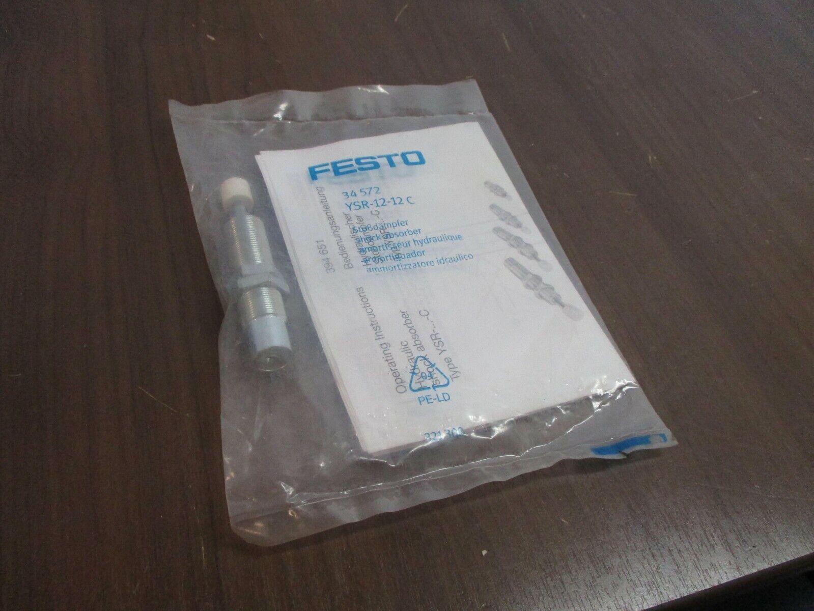 Festo Hydraulic Shock Absorber YSR-12-12 C New Surplus