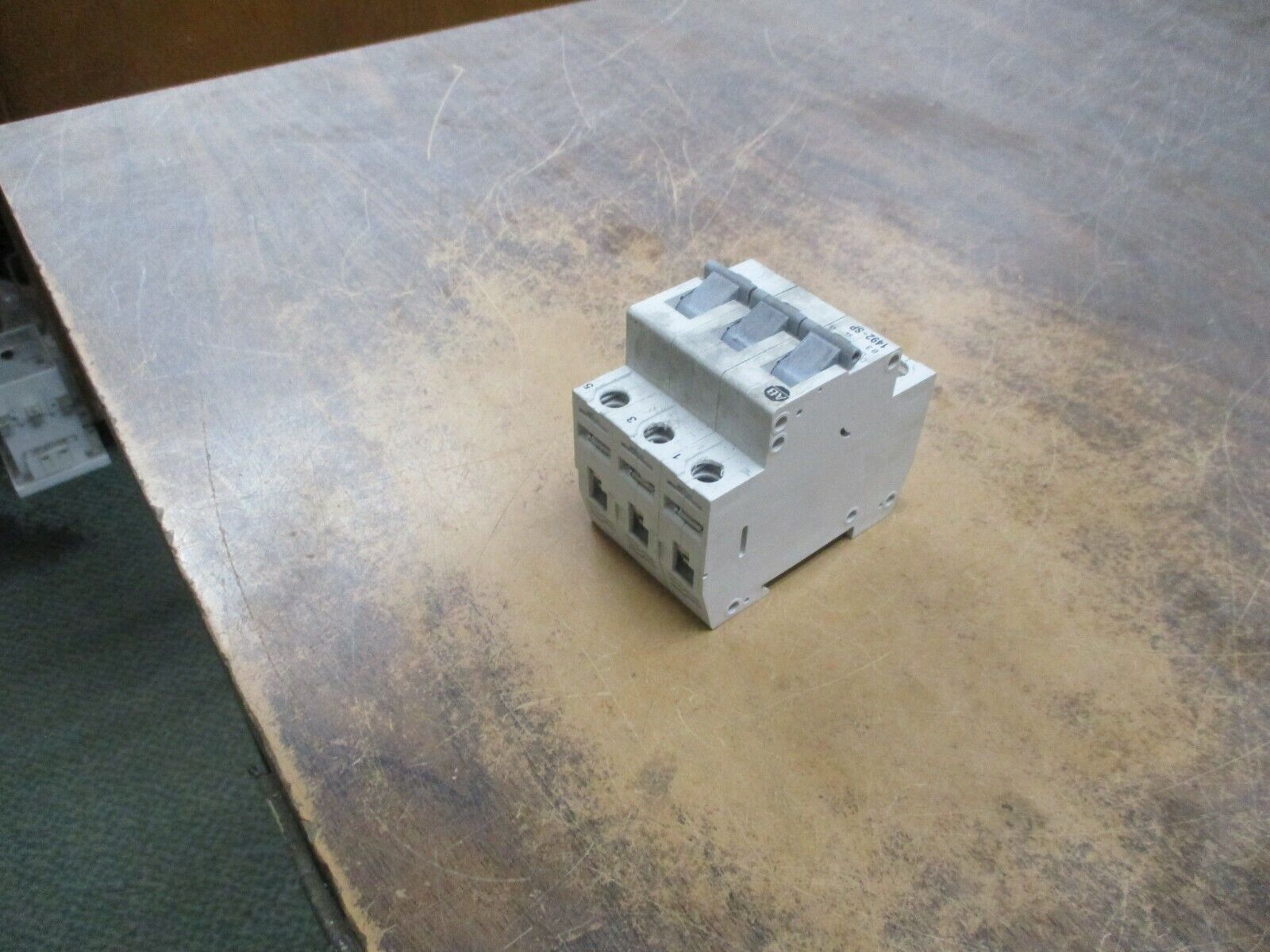 Allen-Bradley Circuit Breaker 1492-SP3B030 Ser. C 3A 480Y/277V 3P Used
