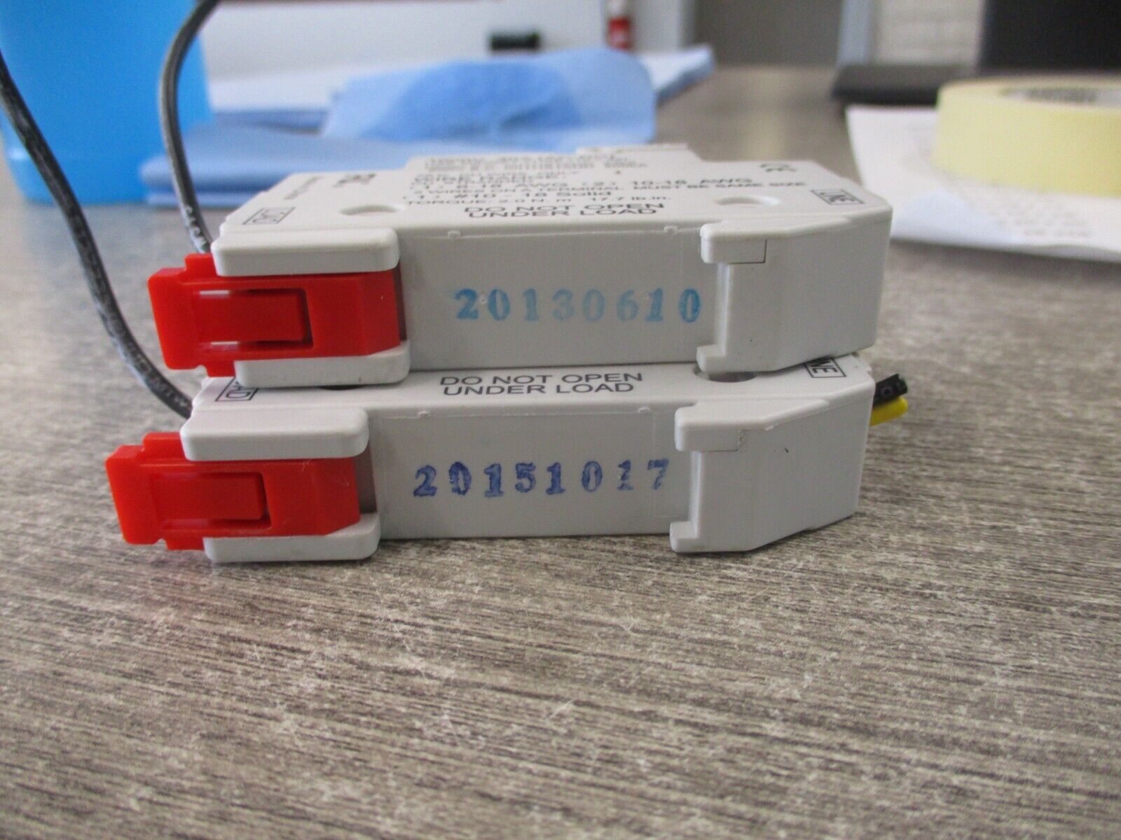 Marathon Fuseholder 6SM30A C 30A 1000V 1P *Lot of 2* Used