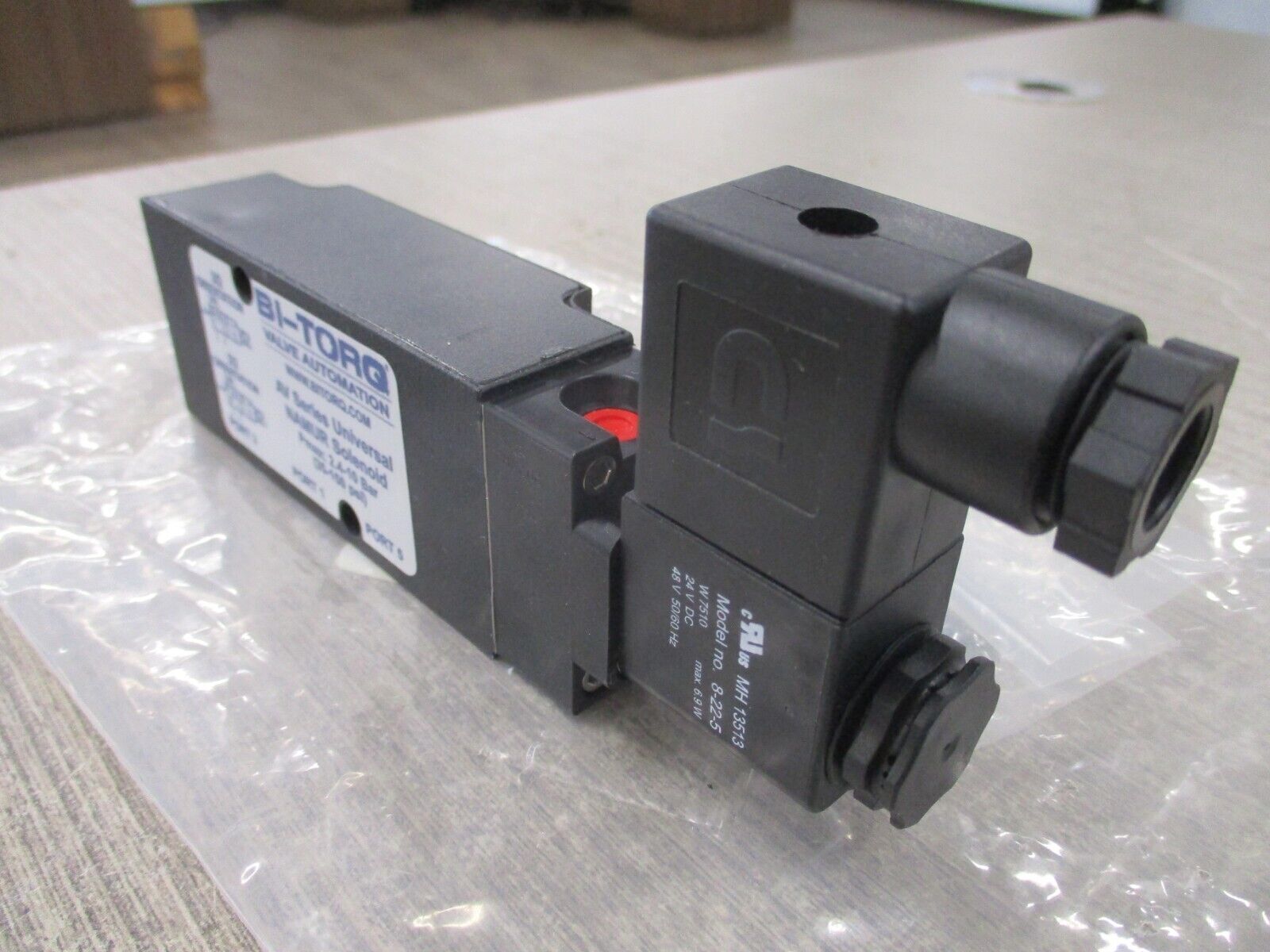 Bi-Torq AV Series Universal NAMUR Solenoid Valve AV0SOL-4-24VDC-1.8 New Surplus