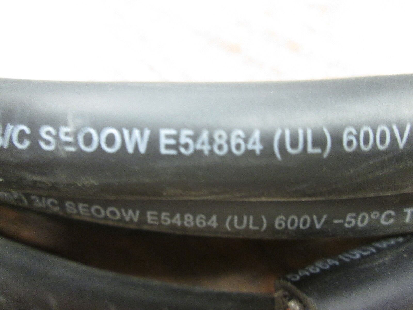 CCI 3 Conductor Wire E54864 10AWG CU Approx. 25.5 ft Used