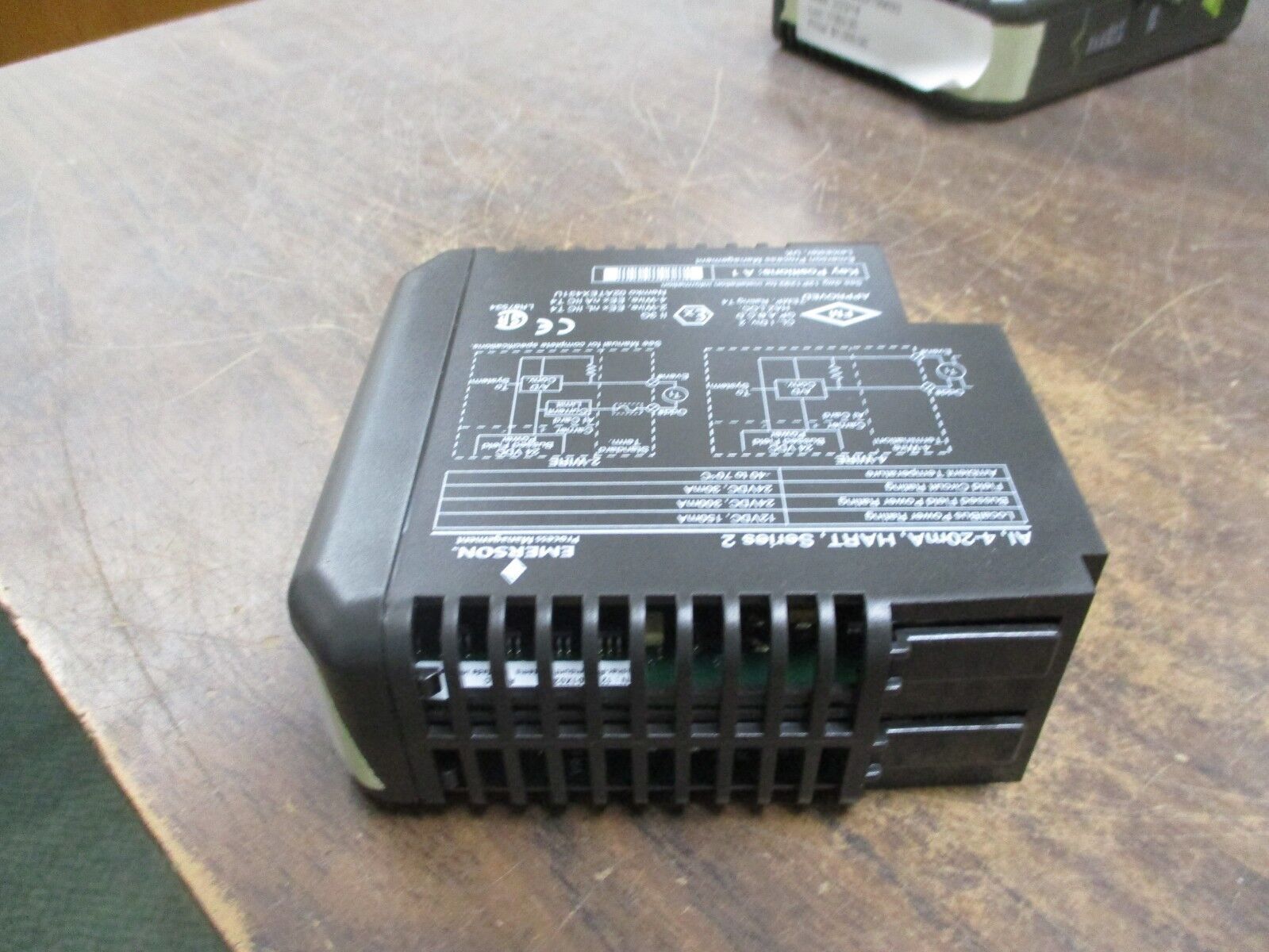 Emerson Analog Input Module 12P2532X122 Series 2 Rev. N 4-20mA HART Used