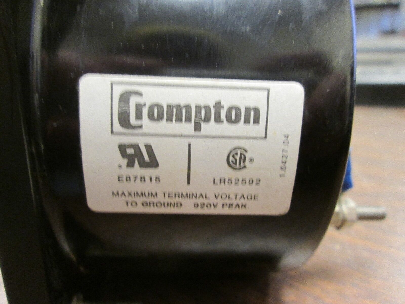 Crompton Kilovolt Meter 077-05GA-RSSJ-C6 Range: 0-15 KV Used