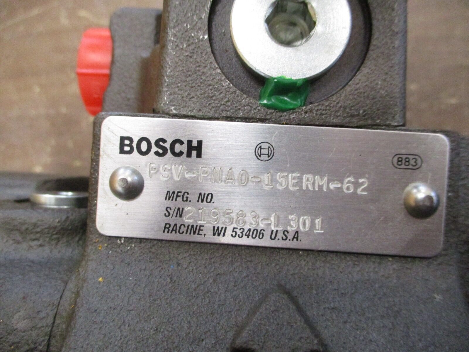 Bosch Hydraulic Pump PSV-PNA0-15ERM-62 *No Box* New Surplus