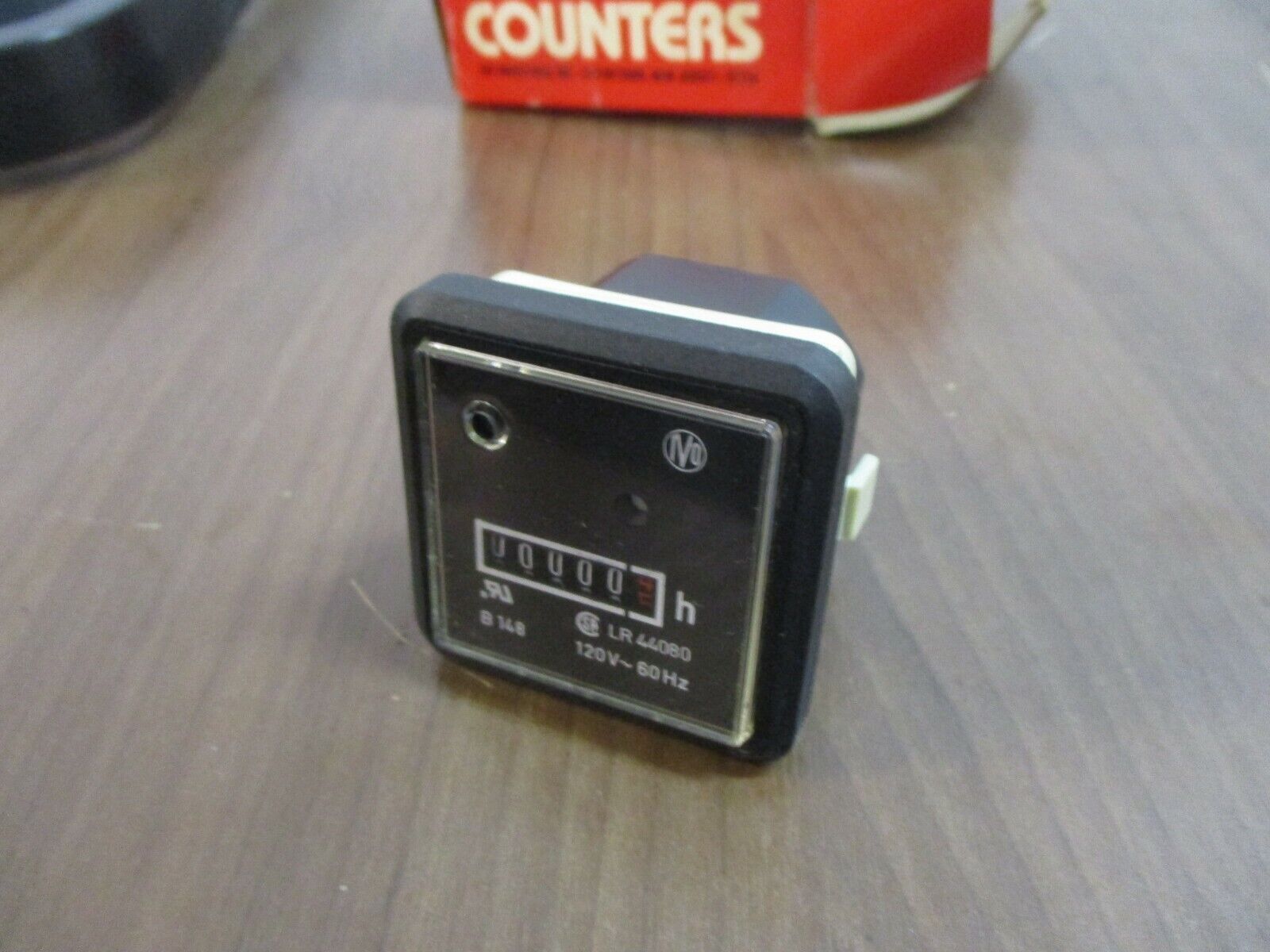 IVO Hour Meter B148 6-Digit 120V 60Hz New Surplus