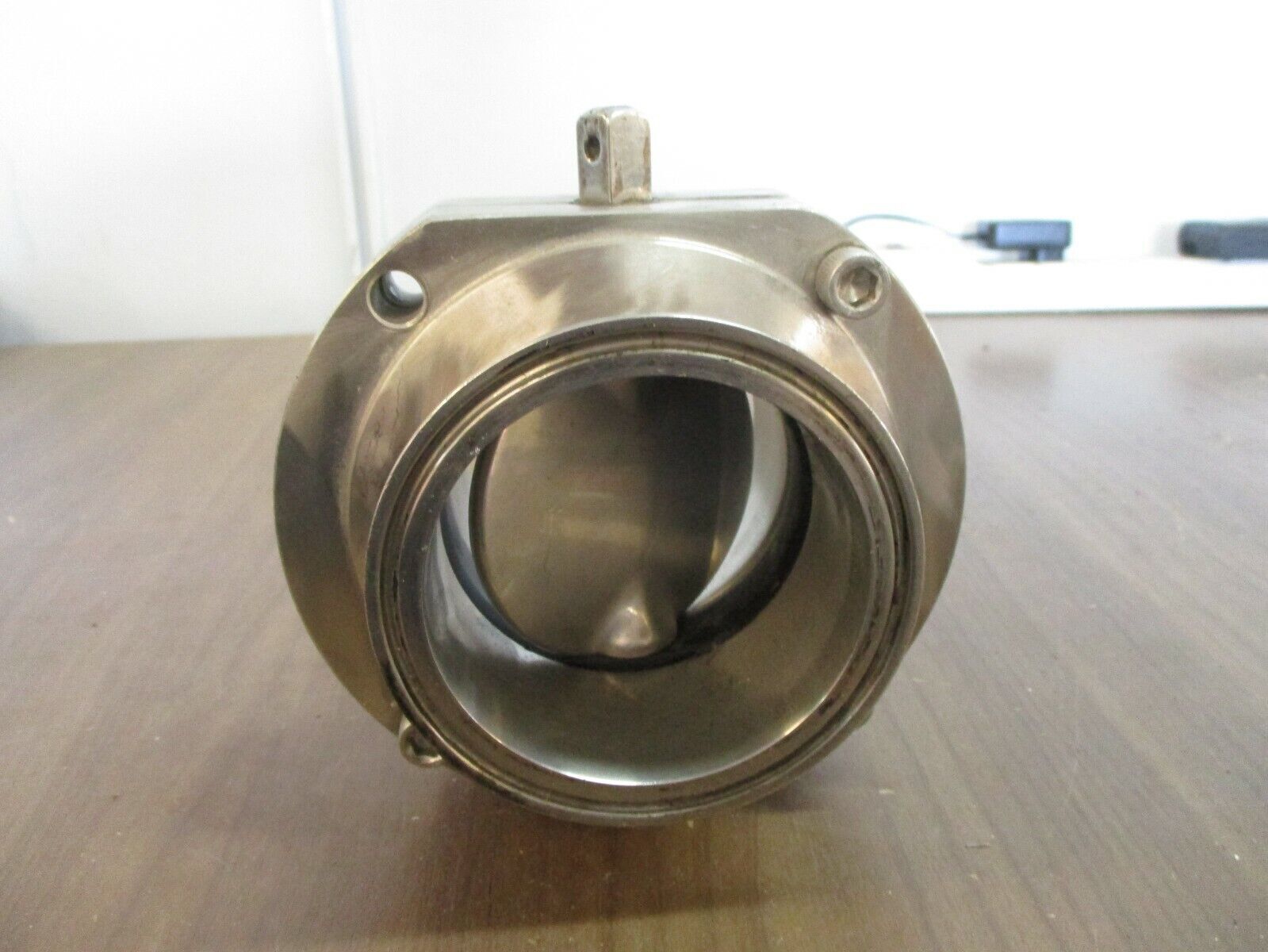 Misc. Brand Stainless Steel Butterfly Valve Size: 3" *No Handle* New Surplus