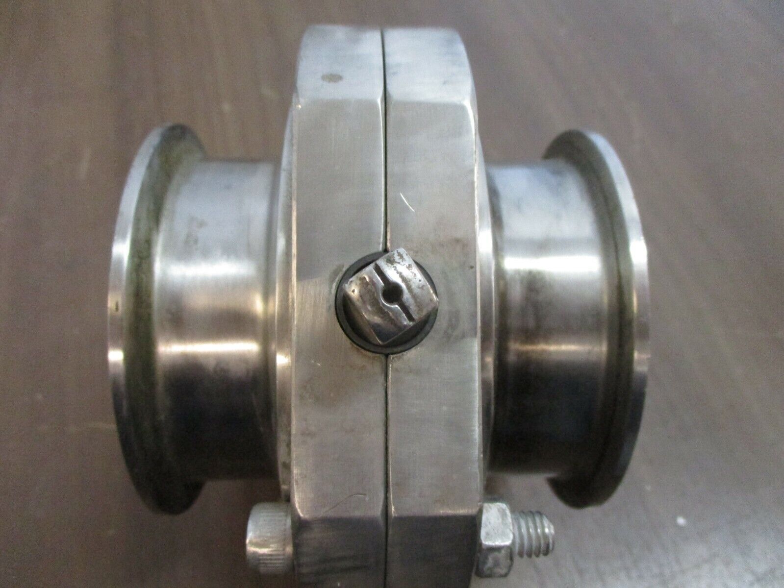 Misc. Brand Stainless Steel Butterfly Valve Size: 3" *No Handle* New Surplus