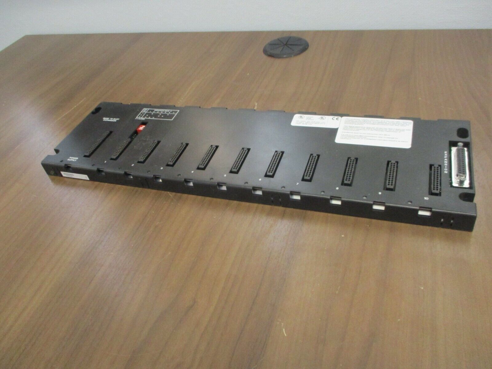 GE Fanuc 10-Slot Base IC693CHS392F Used