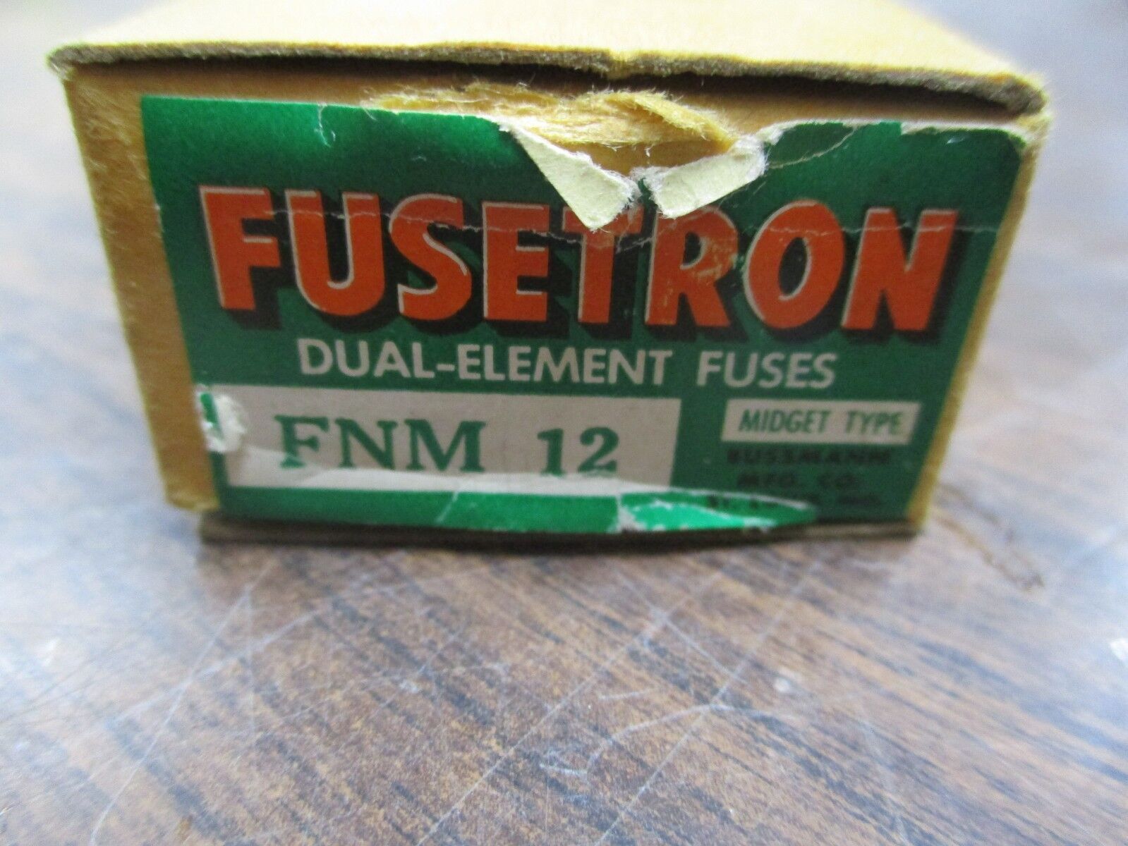 Bussmann Fusetron Fuse FNM12 12A 125V *Box of 10* New Surplus