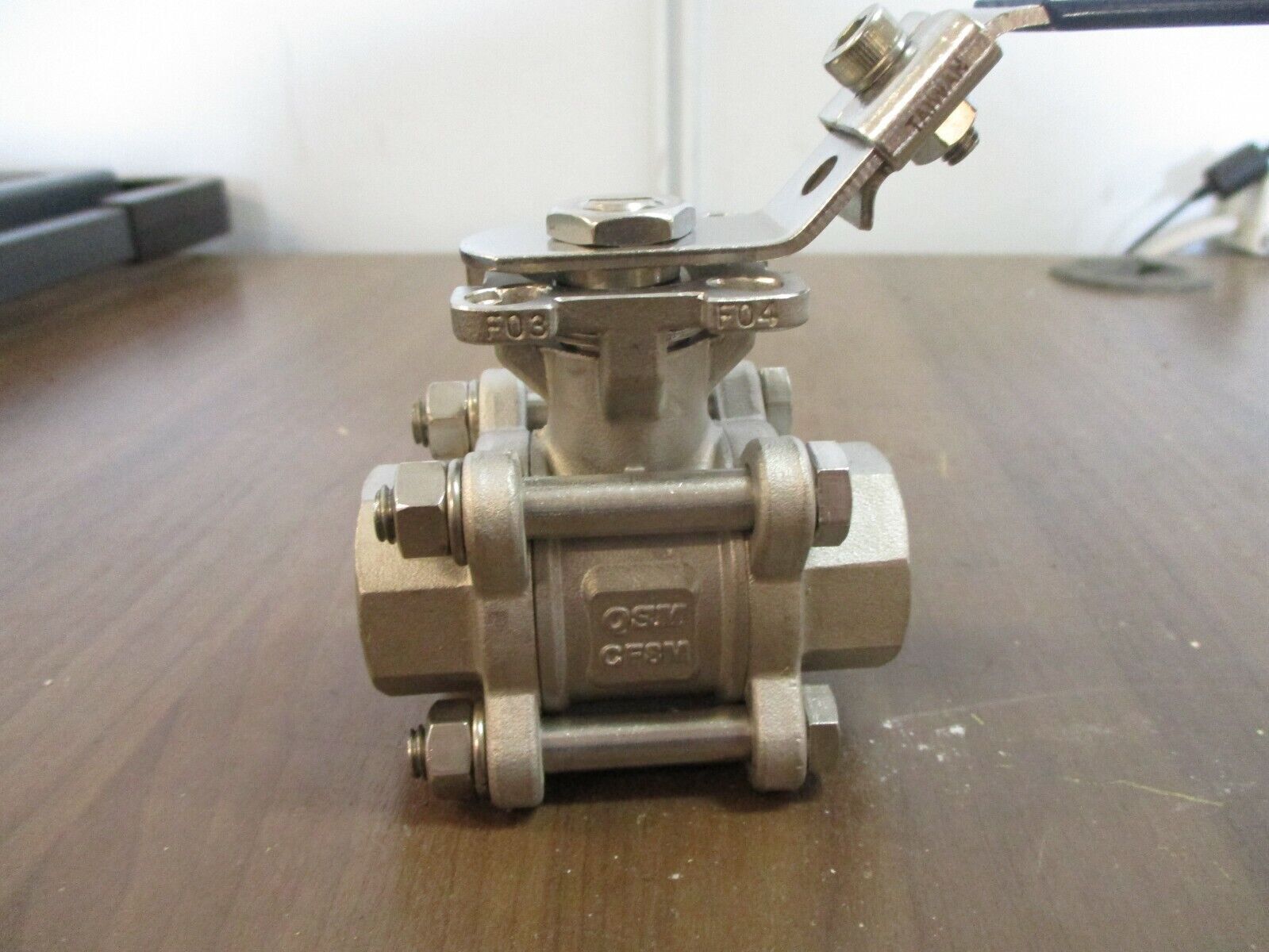 QSM Tru-Flo Stainless Steel Ball Valve Size: 3/4" 1000 WOG Used