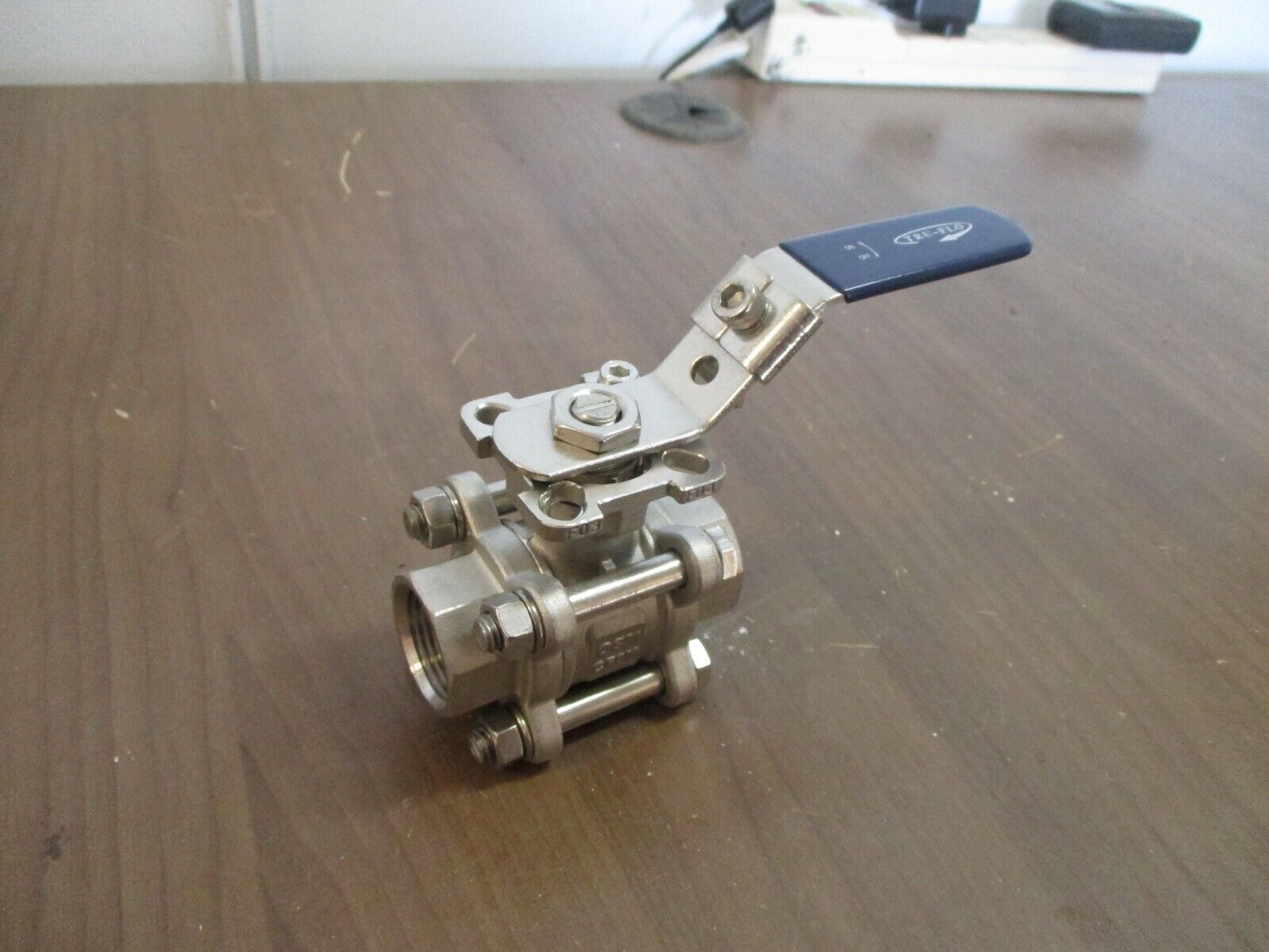 QSM Tru-Flo Stainless Steel Ball Valve Size: 3/4" 1000 WOG Used