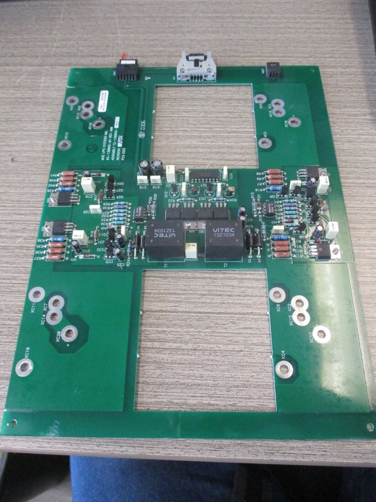 MGE Control Board Assembly 72-130065-01 Rev. A00 Used.